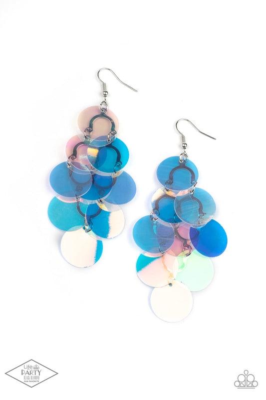 Paparazzi Accessories-Mermaid Shimmer Multi Earrings