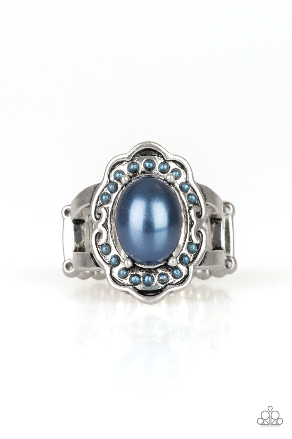 Paparazzi Accessories-Metro Marina Blue Ring
