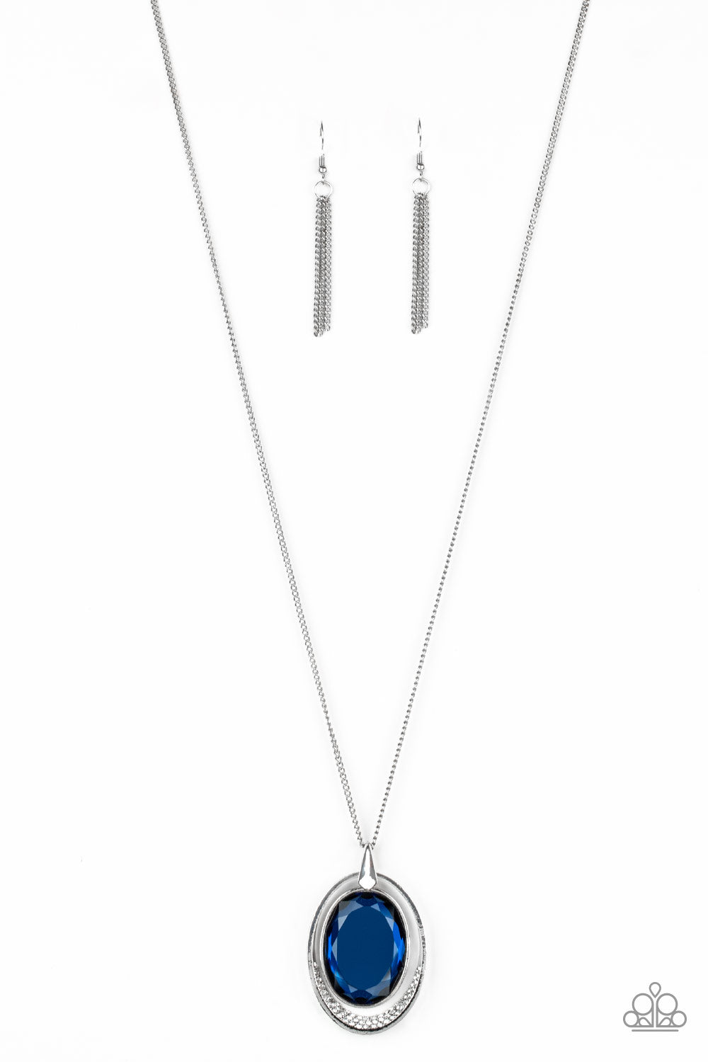 Paparazzi Accessories-Metro Must-Have Blue Necklace Set