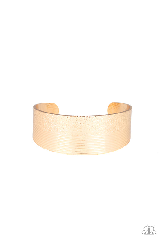 Paparazzi Accessories-Mixed Vibes Gold Bracelet
