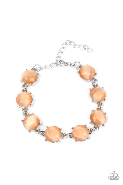 Paparazzi Accessories-M. GLOW-It-All Orange Bracelet