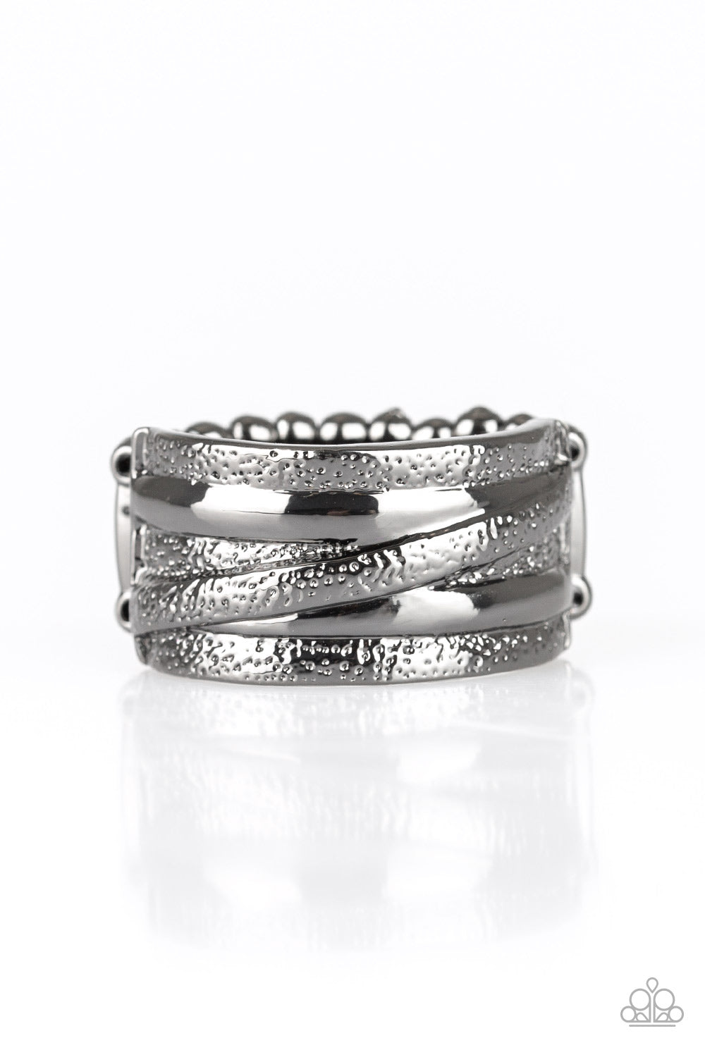 Paparazzi Accessories-Rise and Shine Black Ring