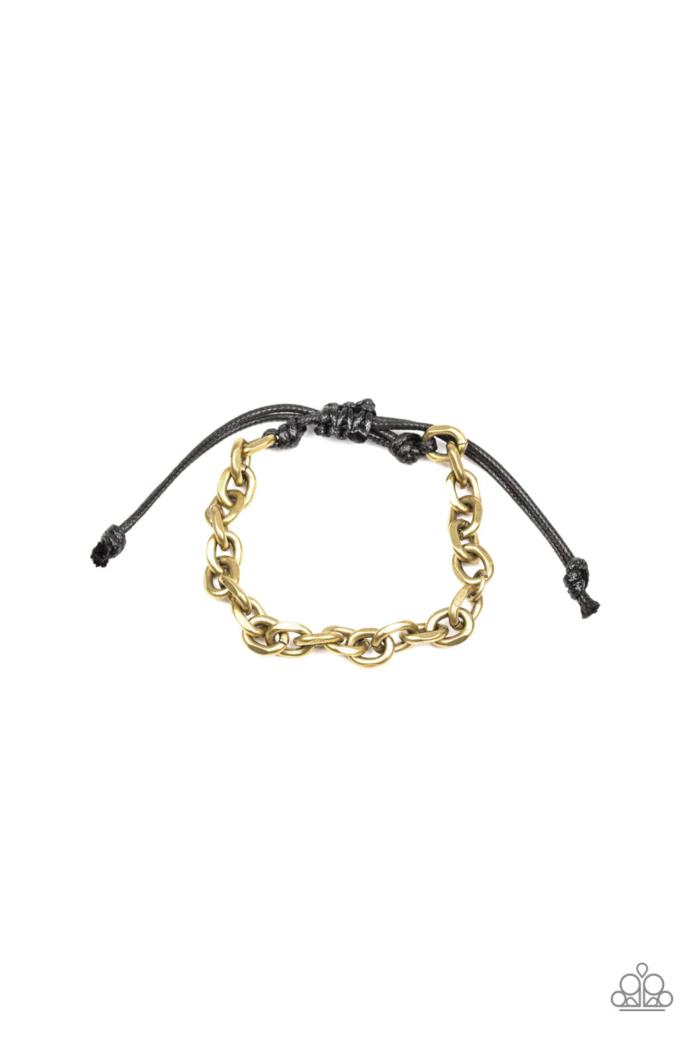 Paparazzi Accessories-Rumble Brass Bracelet