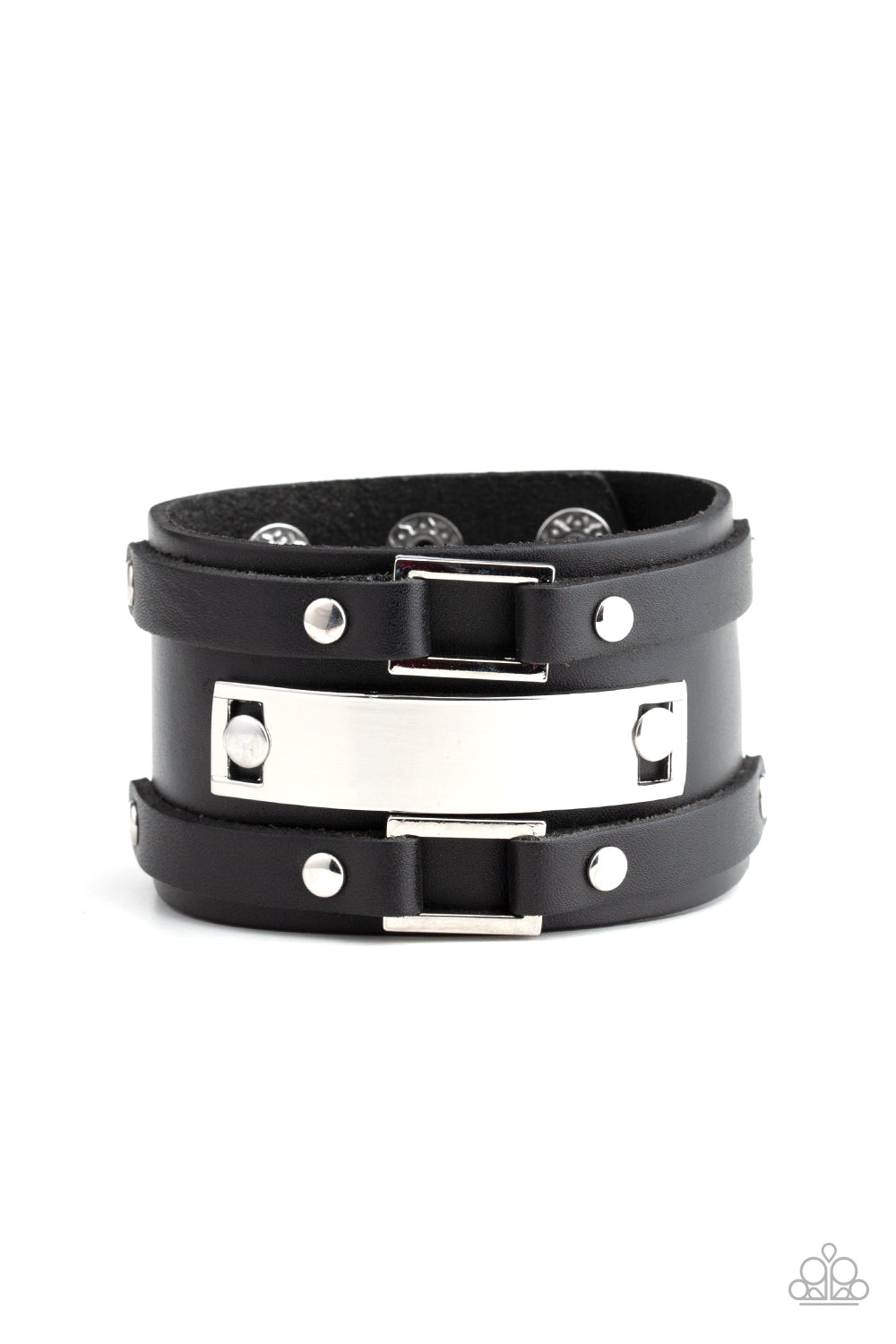 Paparazzi Accessories-Rural Ranger Black Men's Bracelet