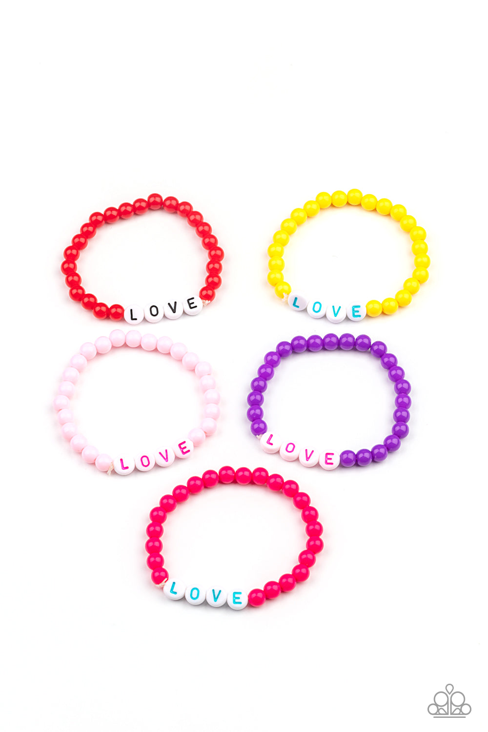 Paparazzi Accessories-Starlet Shimmer Love Bracelets