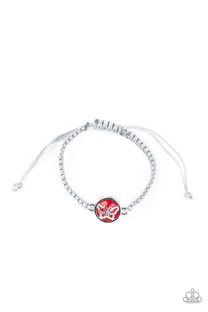 Paparazzi Accessories-Starlet Silver Butterfly Bracelets