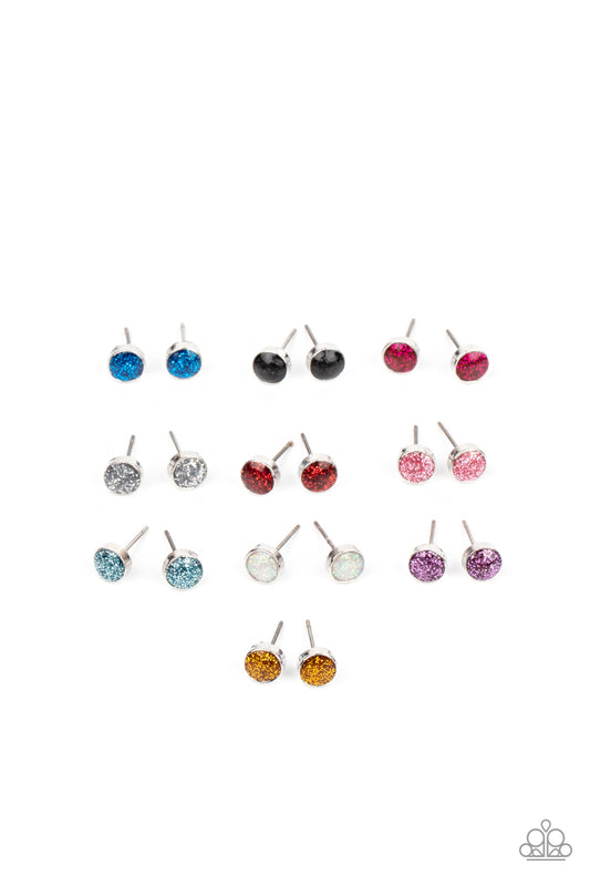 Paparazzi Accessories-Starlet Shimmer Sparkly Glittery Assorted Earrings