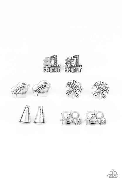 Paparazzi Accessories-Starlet Shimmer Cheerleader Inspired Earring kit