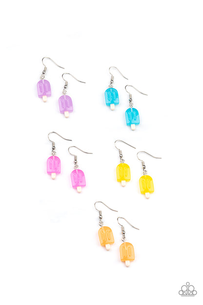 Paparazzi Accessories-Starlet Shimmer Popsicle Earrings