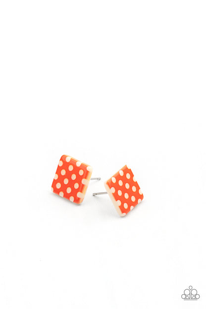 Paparazzi Accessories-Starlet Shimmer Polka Dot Earring Kit