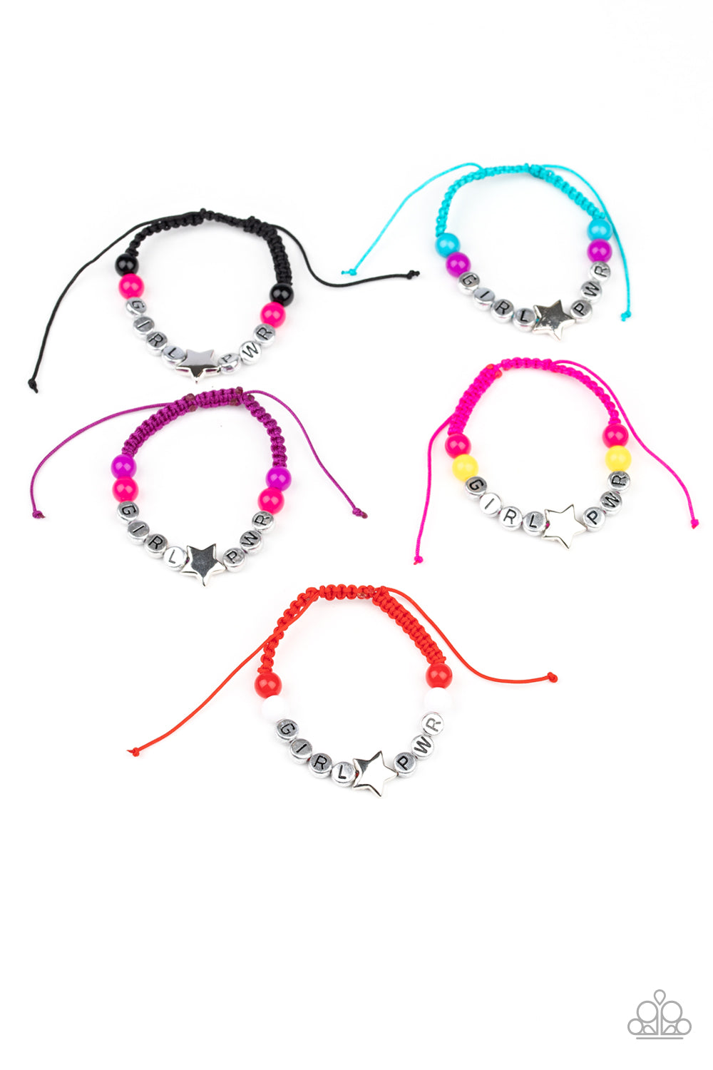 Paparazzi Accessories-Starlet Shimmer Girl Power Bracelets