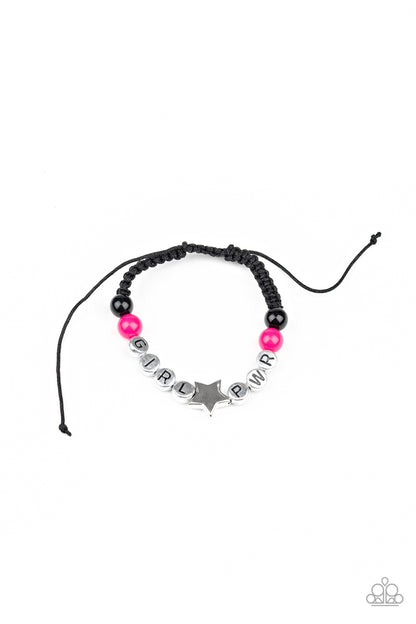 Paparazzi Accessories-Starlet Shimmer Girl Power Bracelets