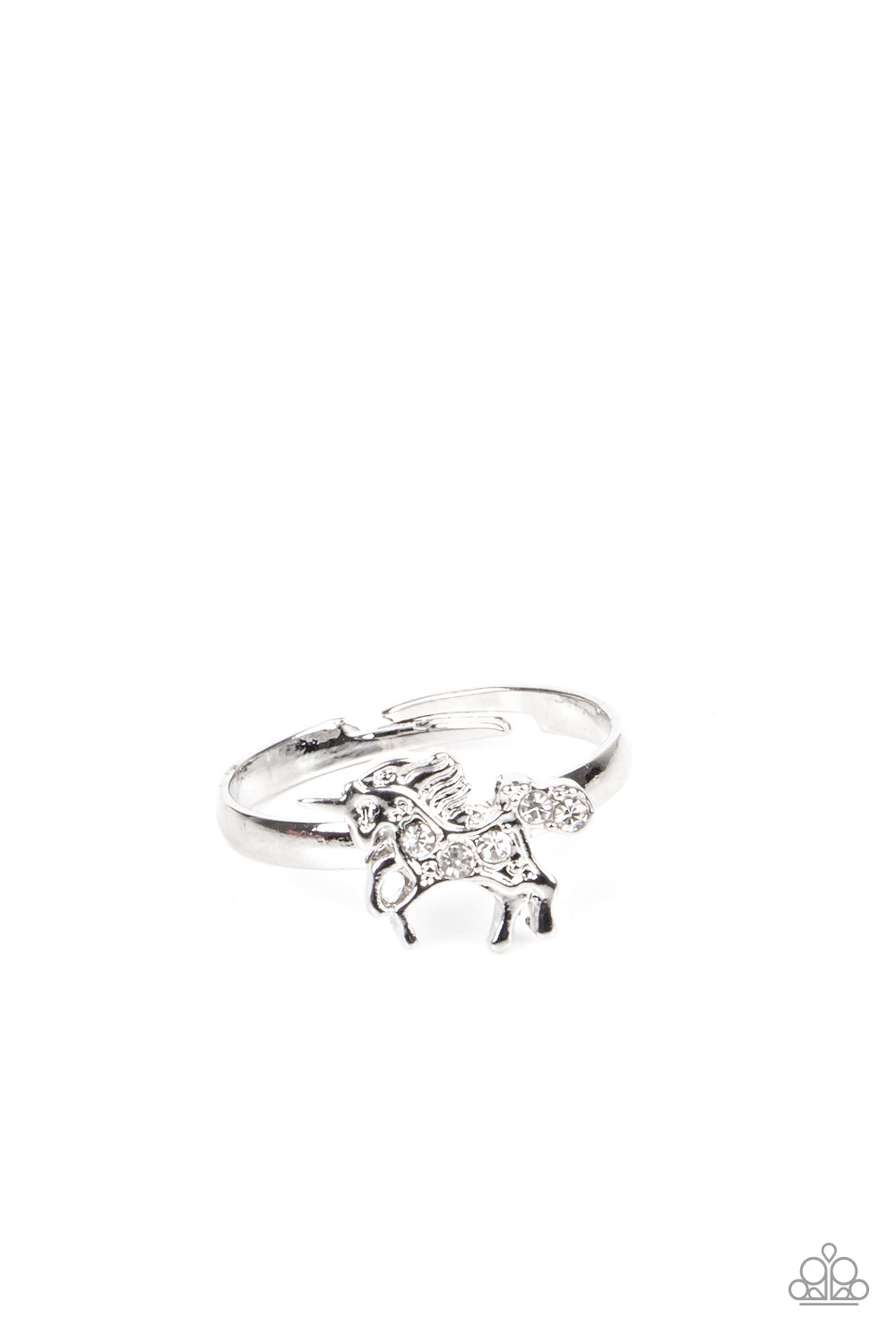 Paparazzi Accessories-Starlet Shimmer Iridescent Unicorn Rings