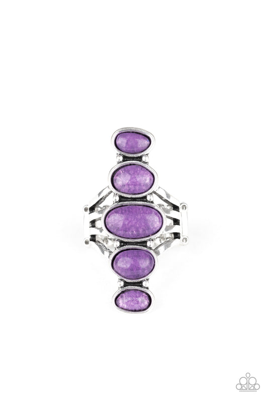 Paparazzi Accessories-Stone Sublime Purple Ring