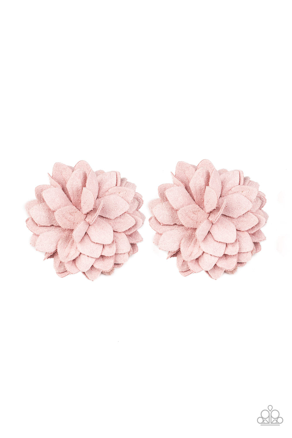 Paparazzi Accessories-Summery Salutations Pink Petal Hair Clip