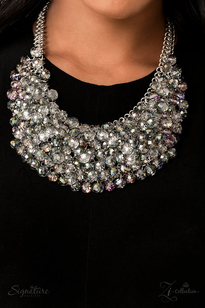 Paparazzi Accessories-The Tanger Dreamy Crystal Bead 2023 ZI Necklace Set