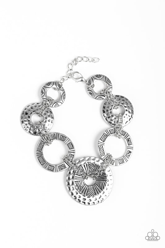 Paparazzi Accessories-Way Wild Tribal Inspired Bracelet