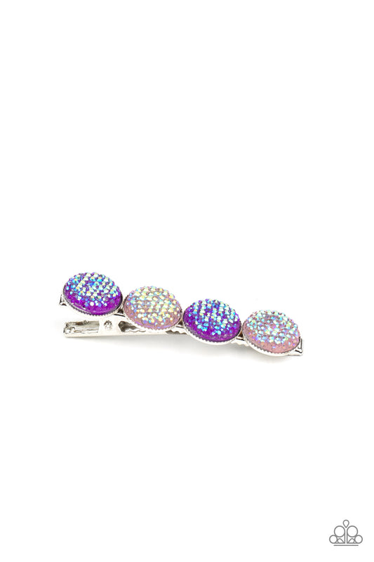 Paparazzi Accessories-When GLEAMS Come True Purple Hair Clip