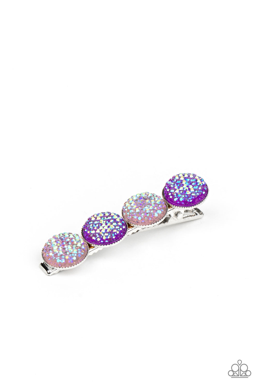 Paparazzi Accessories-When GLEAMS Come True Purple Hair Clip